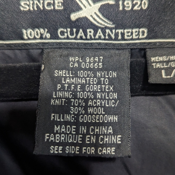 Eddie Bauer | Men's Goosedown Jacket Coat | Size Large - Picture 4 of 13